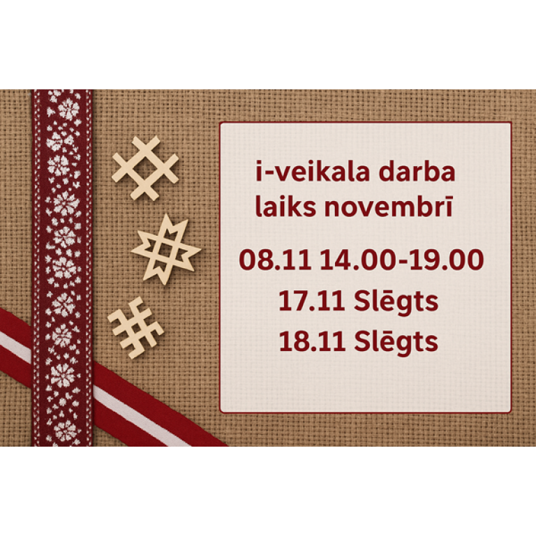 darba laiks novembris
