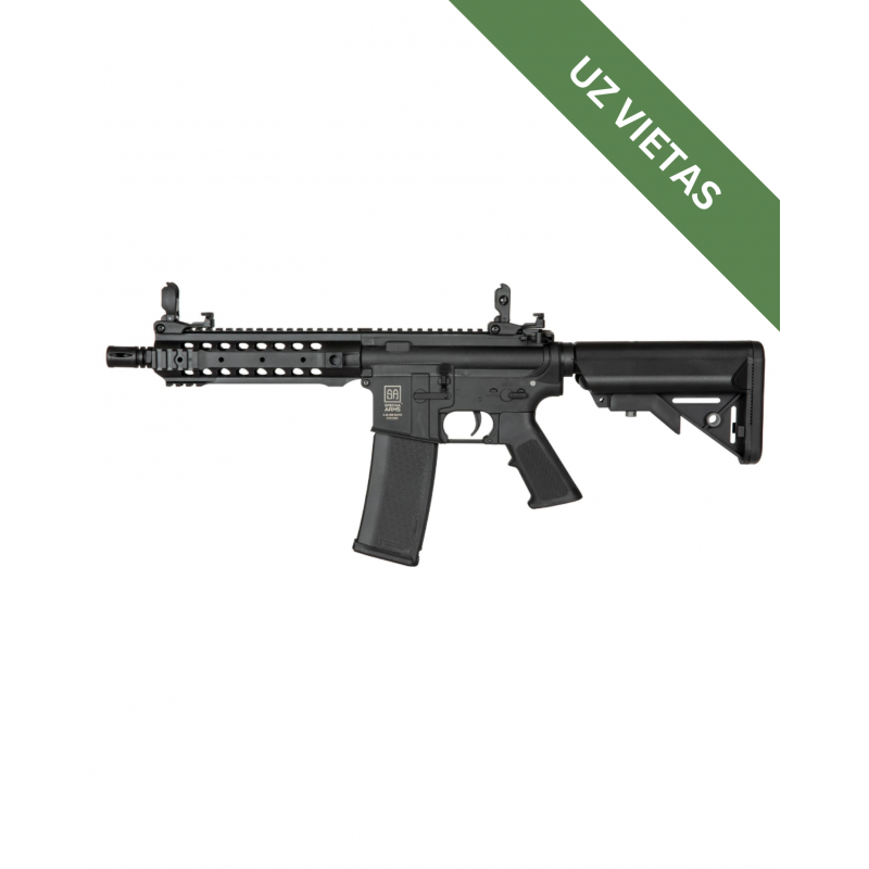 Airsoft Automāts - SA-F01 FLEX™ Gen.2 HAL ETU™ Airsoft Carbine - M4 - Black - Replika, Ierocis