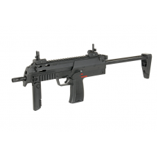 Airsoft automāts - R4 submachine gun - MP7 - Black - Replika, Ierocis