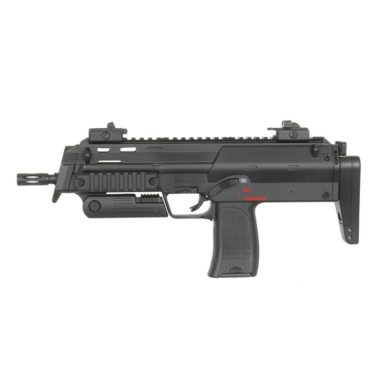Airsoft automāts - R4 submachine gun - MP7 - Black - Replika, Ierocis
