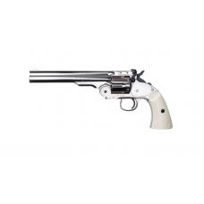 Revolveris - ASG CO2 Schofield 6 revolver - Silver - Replika