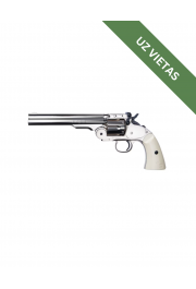 Revolveris - ASG CO2 Schofield 6 revolver - Silver - Replika