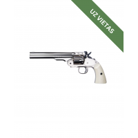 Revolveris - ASG CO2 Schofield 6 revolver - Silver - Replika