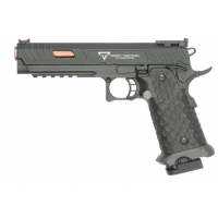 Airsoft pistole - R601 JW3 TTI Combat Master Pistol - Green Gas Pistol - Black - Replika, Pistole 