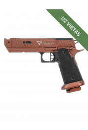 Airsoft pistole - R615 TTI Sand Viper GBB Pistol HI-CAPA - Brown - Replika, Pistole