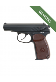 Airsoft pistole - PM CO2 - Makarov PM Pistol - Black - Replika, Pistole