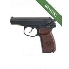 Airsoft pistole - PM CO2 - Makarov PM Pistol - Black - Replika, Pistole