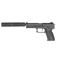 Airsoft pistole - ST23 CO2 Non-Blowback Heavy Weight Pistol - MK23 - Black - Replika, Pistole