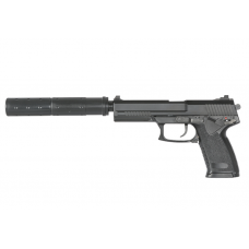 Airsoft pistole - ST23 CO2 Non-Blowback Heavy Weight Pistol - MK23 - Black - Replika, Pistole