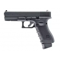 Airsoft pistole - GBB Glock 17 GEN.4 CO2 Pistol - Black - Replika, Pistole