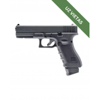 Airsoft pistole - GBB Glock 17 GEN.4 CO2 Pistol - Black - Replika, Pistole