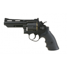 Revolveris - HG-132B Revolver - Green Gas Revolver - Black - Replika