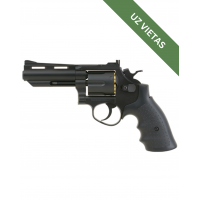 Revolveris - HG-132B Revolver - Green Gas Revolver - Black - Replika