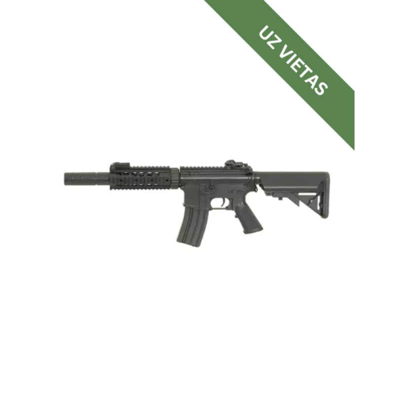 Airsoft Automāts - AR15 - M4 - M16 - CM.513 Economical Warrior Replica - Black - Replika, Ierocis