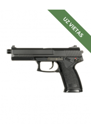 Airsoft pistole - SOCOM Pistol - M23 - Green Gas Pistol - Black - Replika, Ierocis