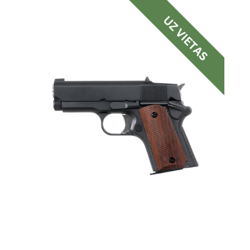 Airsoft pistole - R45A1 - Compact 1911 Pistol - Army Armament -  Green Gas Pistol - Black - Replika, Ierocis