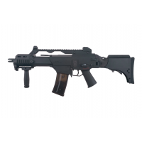 Airsoft Automāts - SA-G12V EBB carbine replica G36 - black - Replika, Ierocis