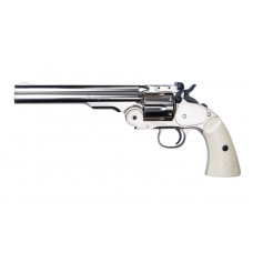 Revolveris - ASG CO2 Schofield 6" revolver - Silver - Replika