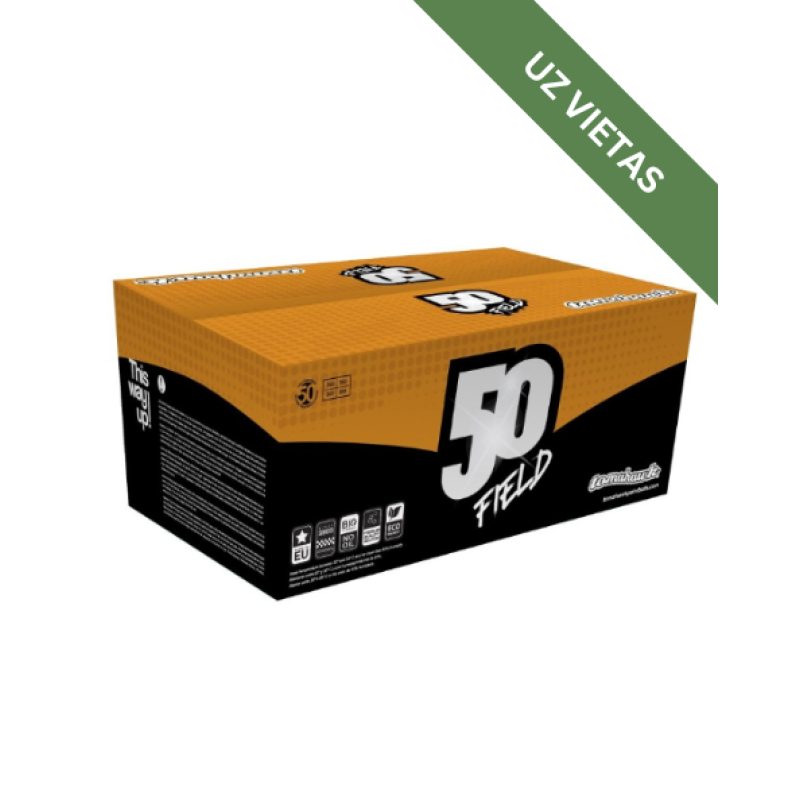 Peintbola bumbiņas - Tomahawk 50 Cal Fifty Field Yellow 4000