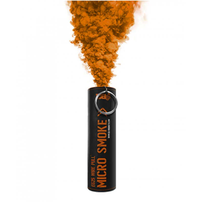 EG25 dūmu svece ar izraujamu gredzenu ORANŽA