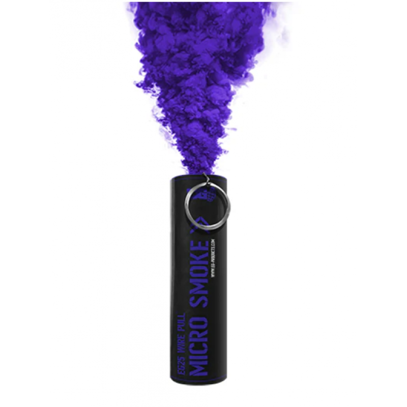 EG25 dūmu svece ar izraujamu gredzenu VIOLETA