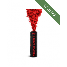 Wire Pull Dūmu svece ar izraujamu gredzenu - SARKANA