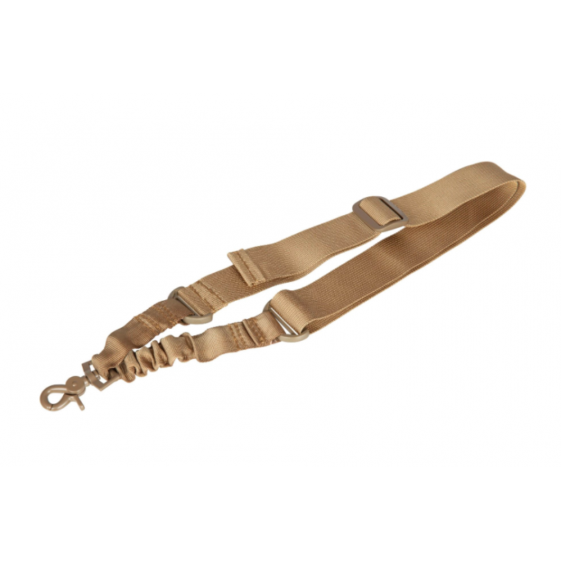 Ieroča siksna - 1-Point Tactical Sling - Bungee, coyote brown