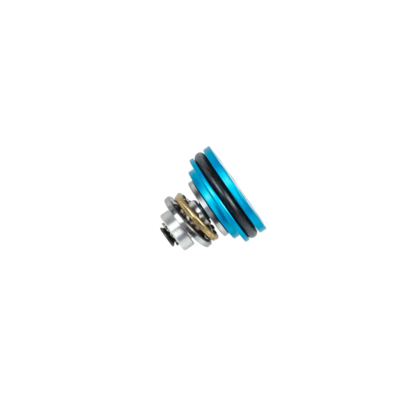 Specna Arms alumīnija blīvētā virzuļa galva ar gultni - Specna Arms aluminium sealed bearing piston head -  Airsoft Repliku Rezerves Daļas - Blue
