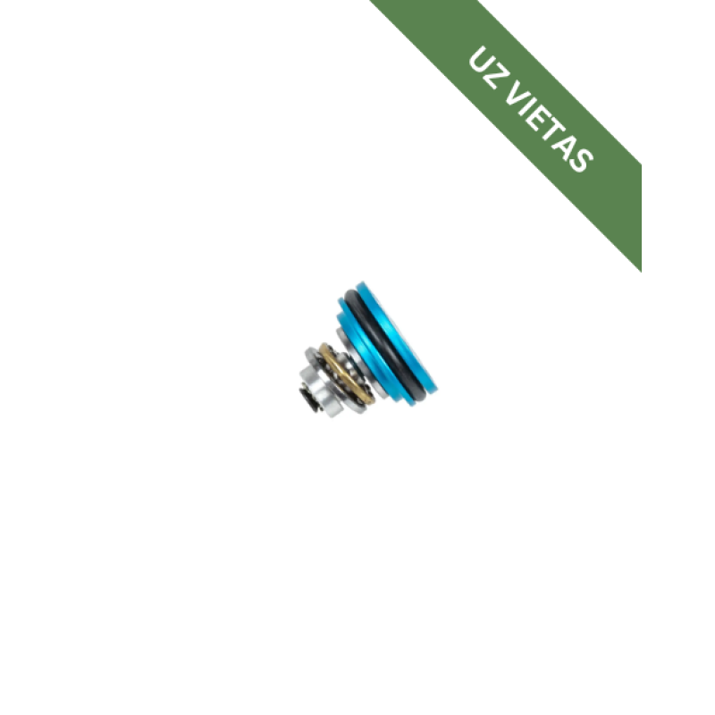 Specna Arms alumīnija blīvētā virzuļa galva ar gultni - Specna Arms aluminium sealed bearing piston head -  Airsoft Repliku Rezerves Daļas - Blue