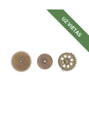 Tērauda zobratu komplekts 18:1 - 18:1 set of steel gears - STANDARD - Airsoft Repliku Rezerves Daļas