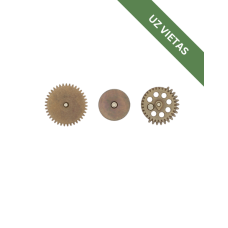 Tērauda zobratu komplekts 18:1 - 18:1 set of steel gears - STANDARD - Airsoft Repliku Rezerves Daļas