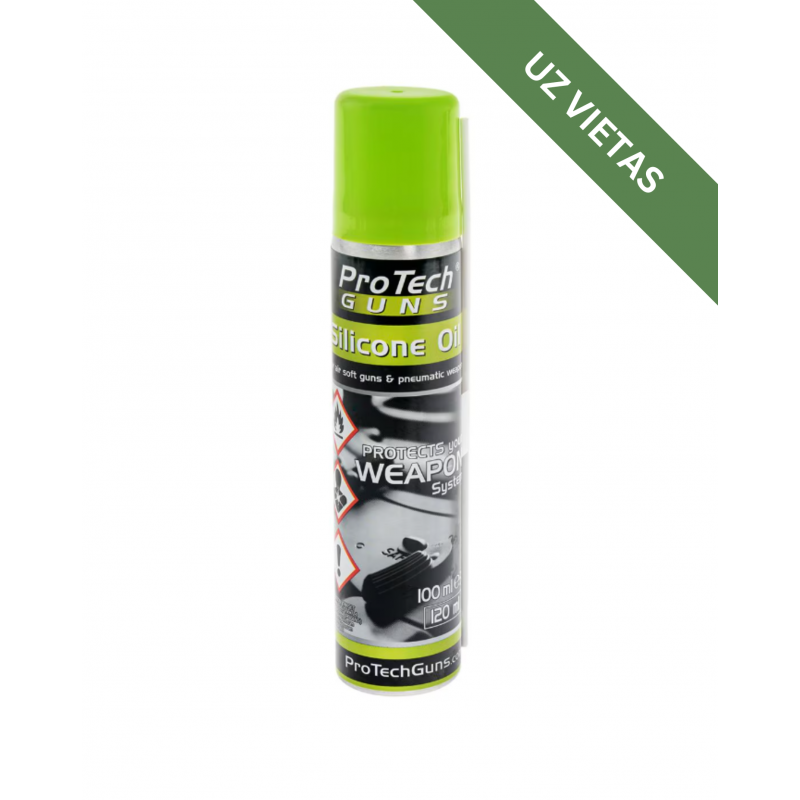 Silikona eļļa - Silicone oil Protech guns spray - 100ml
