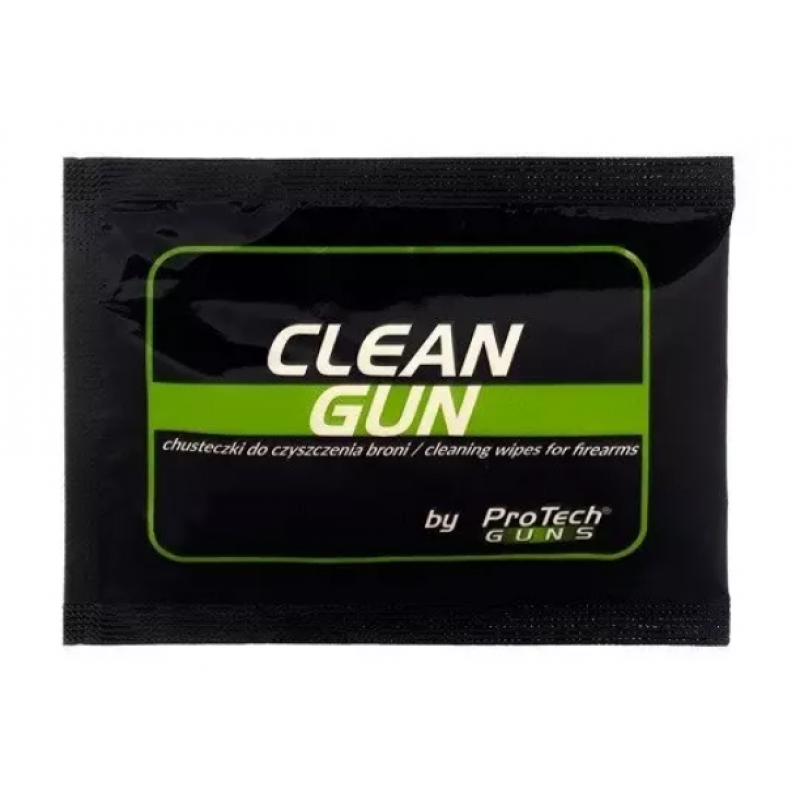 Ieroču kopšanas salvetes - Clean Gun Tissues for Gun Cleaning