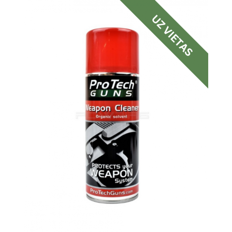 Ieroču tīrīšanas līdzeklis - ProTechGuns Weapon Cleaner - 400ml