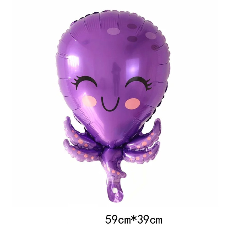 Folija balons "Astoņkājis" - Svētku atributika - Baloni