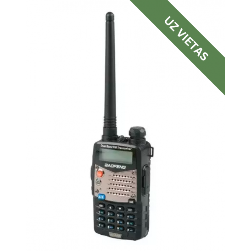 Rācija - BAOFENG UV-5RA Dual Band Radio - (VHF/UHF)