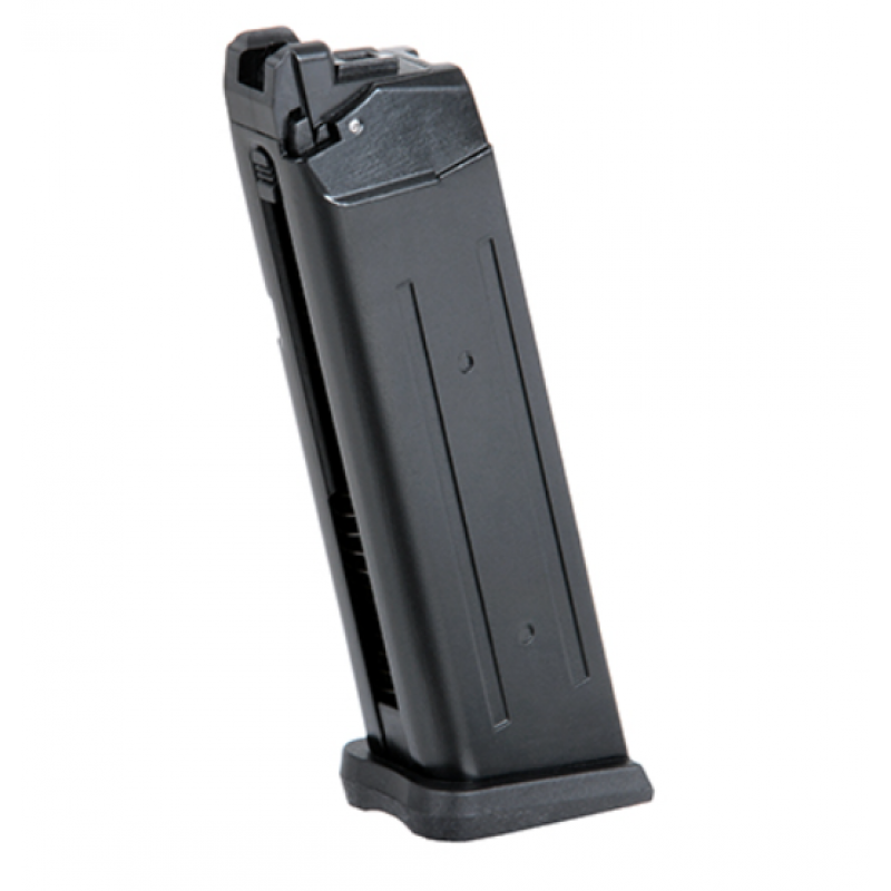 Aptvere - 24 BB - Green gas Magazine for Dragonfly/ Shark/ ACP/ Scorpion/ Hornet/ Spyder/ Z1/ XTP - Black