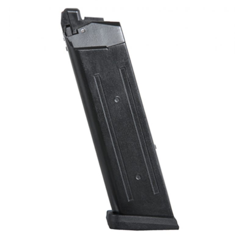 Aptvere - 24 BB - Green gas Magazine for Dragonfly/ Shark/ ACP/ Scorpion/ Hornet/ Spyder/ Z1/ XTP - Black