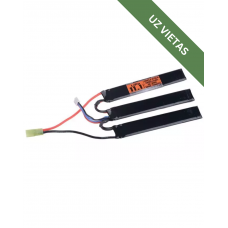 Airsoft Baterija - LiPo 11.1V 1400mAh 15/25C 3-Cell Valken Energy Battery - Akumulators