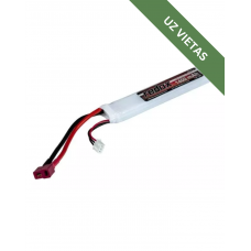 Airsoft Baterija - LiPo 7,4V 1400mAh 30C Battery - Akumulators