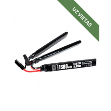 Airsoft Baterija - LiPo 11.1V 1500 mAh 25C Specna Arms 3-module Tamiya mini G-Tech - Akumulators
