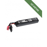 Airsoft Baterija - LiPo 11.1V 1100mAh 25 C Specna Arms T-Deans G-Tech - Akumulators