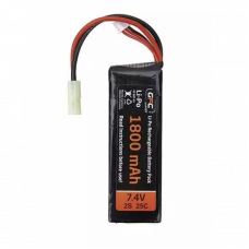 Airsoft Baterija - LiPo 7,4V 1800mAh 25/45C battery - Akumulators