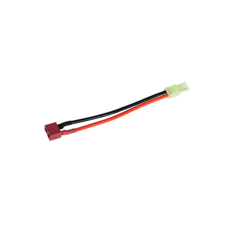 Baterijas pāreja - Battery adapter from Tamyia mini male to T-Connect/Deans female