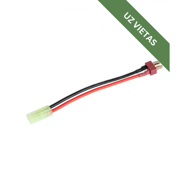 Baterijas pāreja - Battery adapter from T-Connect/Deans male to Tamyia mini female