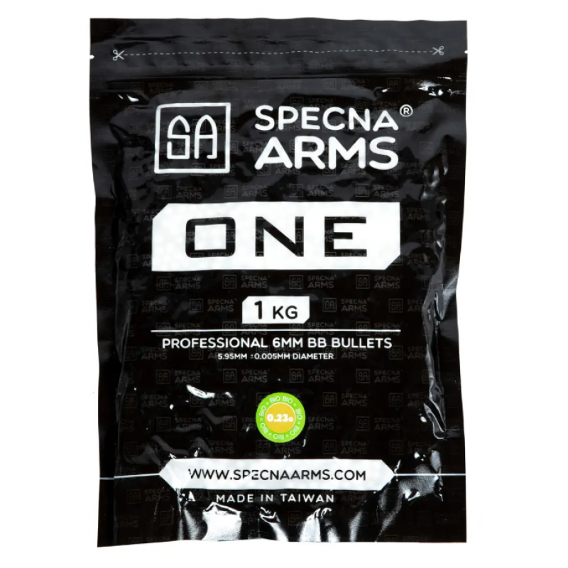 Airsoft bumbiņas - Specna Arms Core ™ Biodegradable BB's 0.23g - 1kg - White