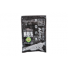 Airsoft bumbiņas - 0.43g Specna Arms EDGE™ BIO Precision BBs - 1000 BBs - White