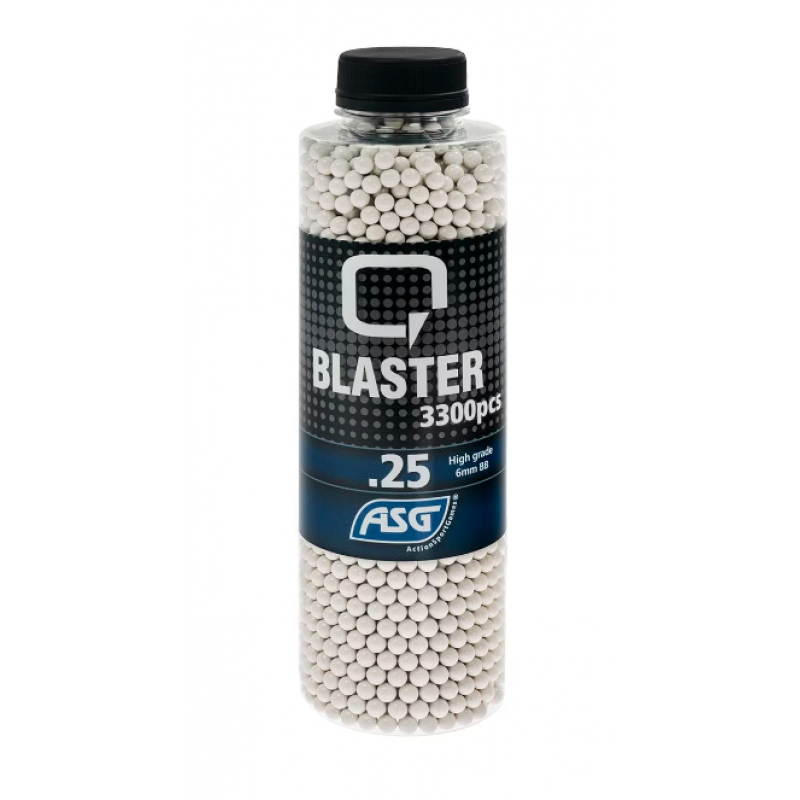 Airsot bumbiņas - ASG Q BLASTER 0.25g - bbs - 3300 Pcs