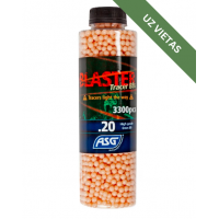 Airsoft bumbiņas - Airsoft BBs Blaster Tracer 0.20g - 3300 Pcs - red