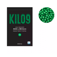 Airsoft bumbiņas - Airsoft BB Biodegradable Precision 6mm - 0.25g - 4000rd - 1kg -  Green